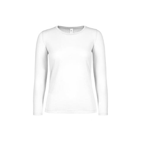 Tshirt manga cmp. 150gr 100% algodão - branco - senhora